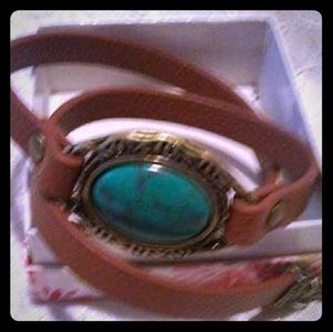 Desert Diva reversable wrap bracelet